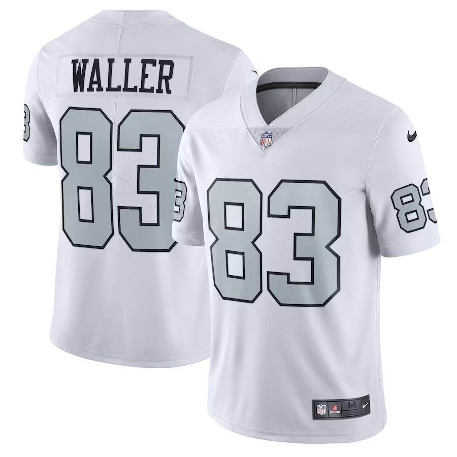 Men Las Vegas Raiders #83 Darren Waller Nike White Alternate Vapor Limited NFL Jersey
